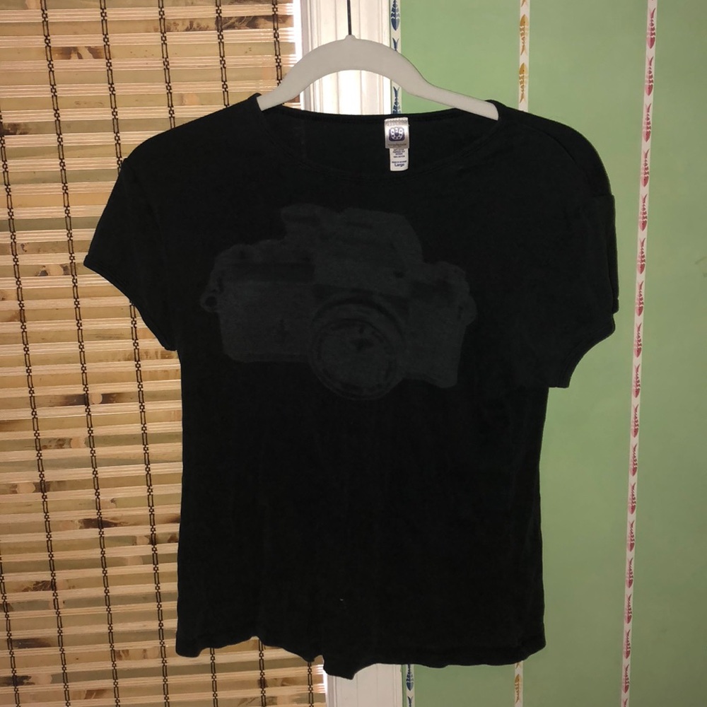Black Sundance camera vintage T-shirt